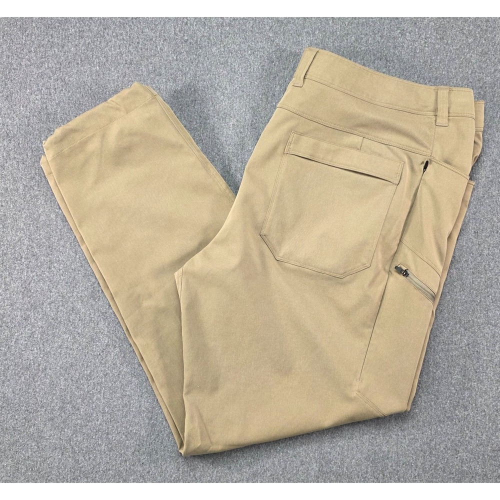 Outdoor‎ Vitals Satu Pants Womens 18 Live Ultralight Flat Front Brown Vented